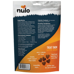 Nulo Functional Grain-Free Digestive Health Chicken Cat treats, 4 oz - Mutts & Co.