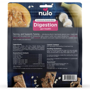 Nulo Functional Granola Digestion Pumpkin & Banana Dog Treats 10 oz - Mutts & Co.