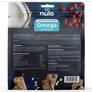 Nulo Functional Granola Mobility Peanut Butter & Apples Dog Treats 10 oz