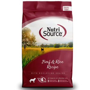 NutriSource Adult Beef & Rice Formula Dry Dog Food