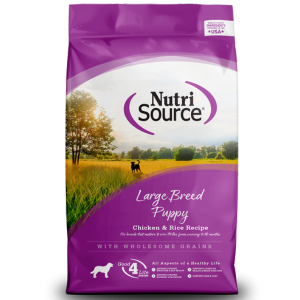 NutriSource Large Breed Puppy Chicken & Rice Formula Dry Dog Food