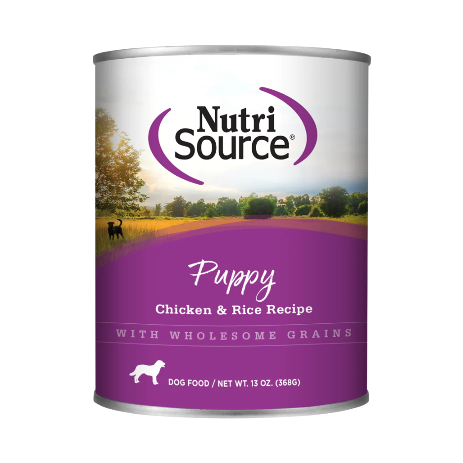 NutriSource Puppy Chicken & Rice Formula Canned Dog Food