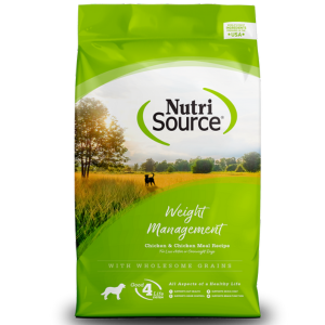 NutriSource Weight Management Chicken & Rice Formula Dry Dog Food