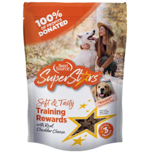 Nutrisource Superstar Cheddar Training Rewards Dog Treat - Mutts & Co.