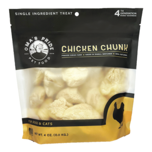 Oma's Pride Chicken Breast Chunks Freeze-Dried Dog & Cat Food