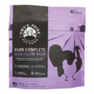 Oma's Pride Purr Complete Poultry Raw Frozen Cat Food