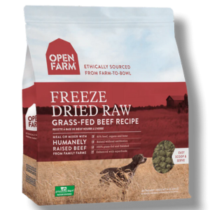 Open Farm Grain-Free Freeze Dried Raw Beef Dog Food - Mutts & Co.