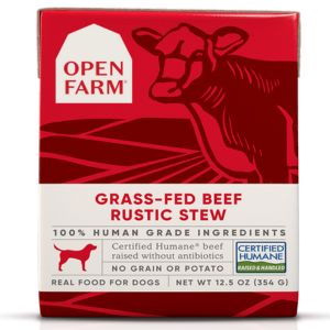 Open Farm Grain Free Beef Rustic Stew Dog Food  12.5 oz - Mutts & Co.