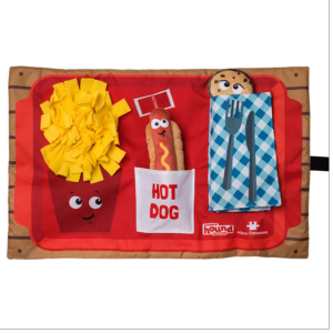 Outward Hound Activity Matz Fast Food Fun Puzzle Mat For Dogs