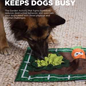 Outward Hound Activity Matz Garden Game Puzzle Mat For Dogs - Mutts & Co.