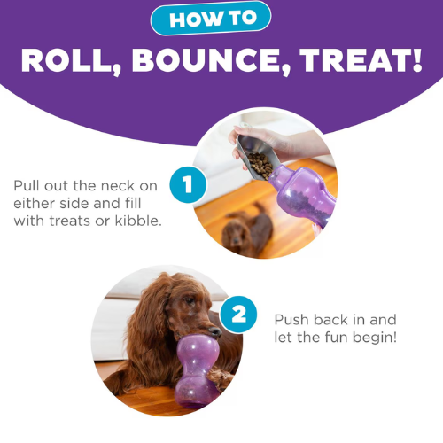 Outward Hound by Planet Dog Double Snoop Interactive Treat Dog Toy