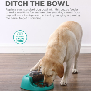 Outward Spin and Eat Food Puzzle Dog Toy - Mutts & Co.