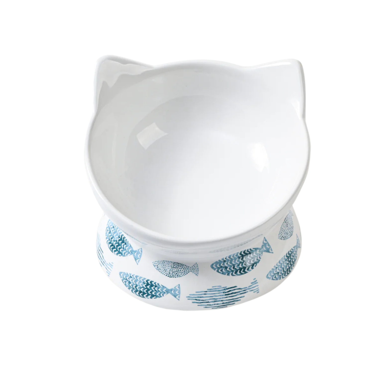 Park Life Designs Oscar Tilt Food Dish for Cats 5" Fish