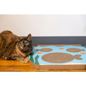 Pearhead Fish Tank Scratch Pad Cat Toy - Mutts & Co.