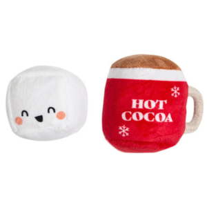 Pearhead Holiday Hot Cocoa Cat Toy Set - Mutts & Co.