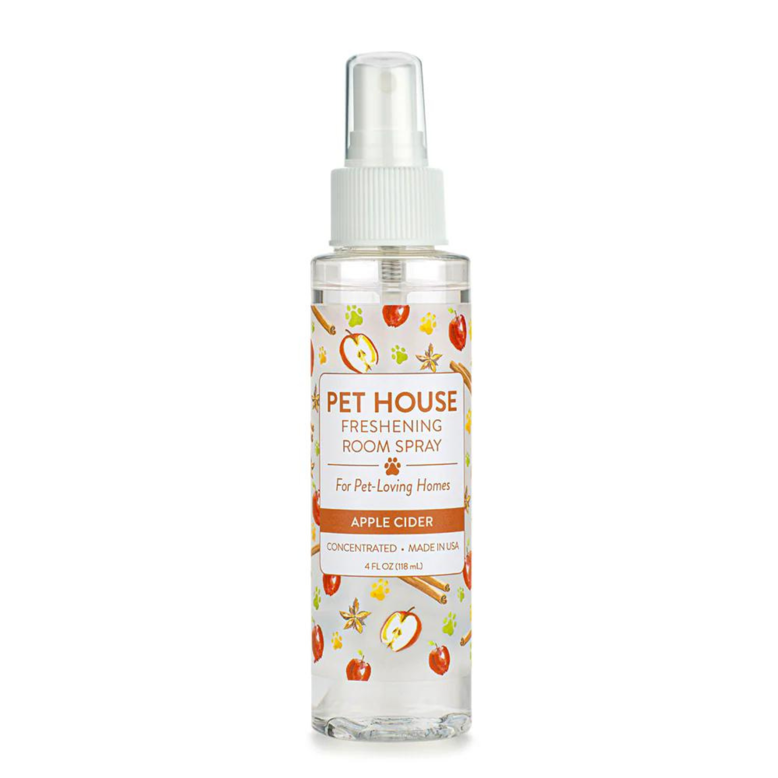 Pet House by One Fur All Apple Cider Seasonal Room Spray 4 oz