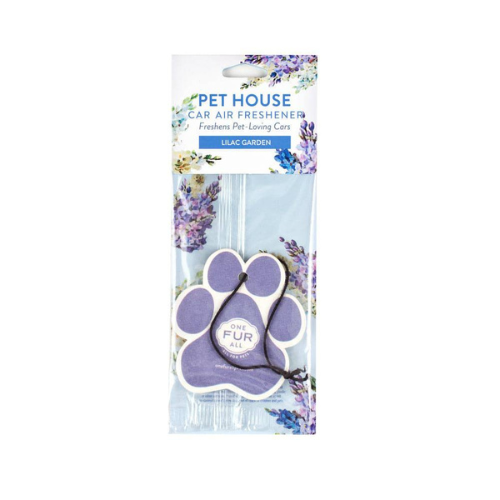 Pet House by One Fur All Lilac Garden Car Air Freshener