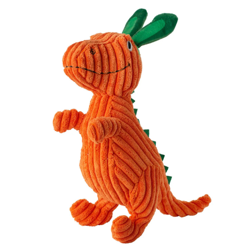 Pet Shop by Fringe Studio Carrot 'Bout You Rex Plush Dog Toy