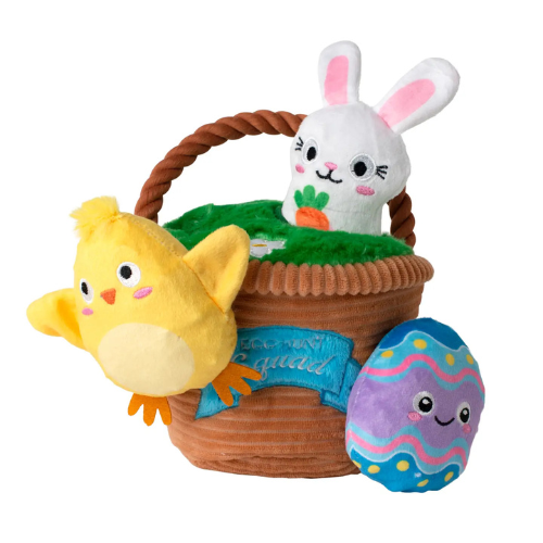 Pet Shop by Fringe Studio Egg Hunt Squad Hide N Seek 3 Piece Set Dog Toy