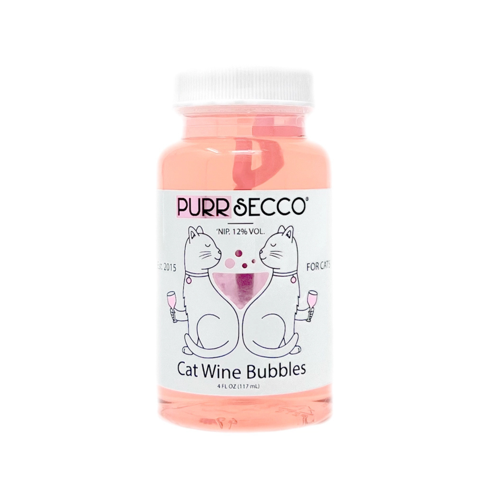 Pet Wine Shop Purrsecco Wine Bubbles Catnip for Cats