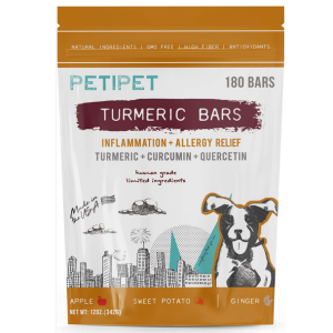 Petipet Turmeric Bars Inflammation & Allergy Dog Supplement - Mutts & Co.