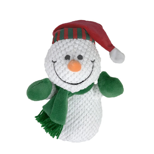 Petlou Christmas Snowman Dog Toy, 8"