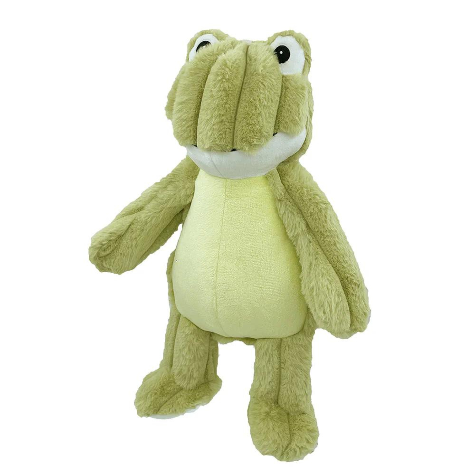 Petlou Farm Friends Frog Dog Toy, 16"