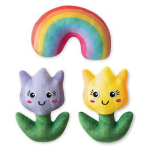 Pet Shop by Fringe Studio Love Blooms 3 Piece Set Small Dog Toy - Mutts & Co.