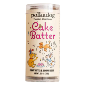 Polka Dog Cake Batter Nuggets Soft & Chewy Dog Treats 2.5oz Tube - Mutts & Co.