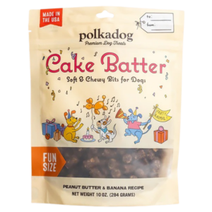 Polka Dog Cake Batter Nuggets Soft & Chewy Dog Treats 7oz - Mutts & Co.