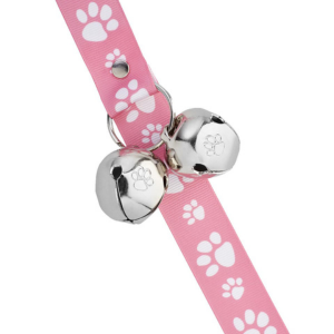 Poochie Pets PoochieBells® Dog Doorbells Signature Tracks Pink - Mutts & Co.