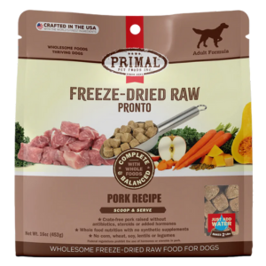 Primal Pronto Pork Formula Freeze-Dried Dog Food