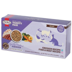 Primal Variety Pack Gently Cooked Cat Food 1 lb
