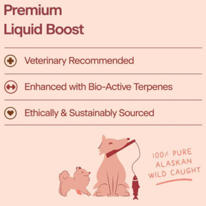 Prospect Pet Wellness Premium Liquid Boost Salmon Oil Supplement for Dogs, 16 oz - Mutts & Co.