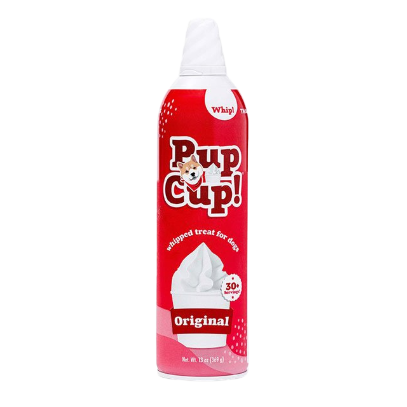 PupCup Original Whipped Treat for Dogs 13 oz Canister