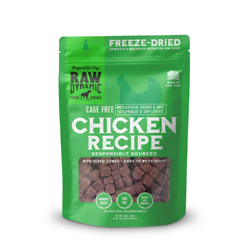 Raw Dynamic Freeze-Dried Raw Chicken Dog Food