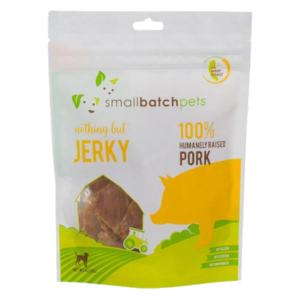 Small Batch Pork Jerky Dog Treats, 4 oz - Mutts & Co.