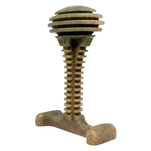SodaPup Honey Bone Dental Tower eChew Ultra Durable Nylon Dog Chew Toy