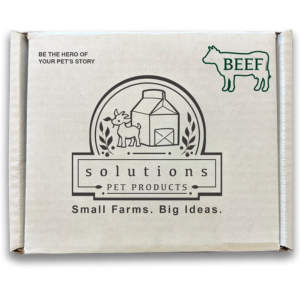 Solutions Pet Products Raw Frozen Beef Recipe
