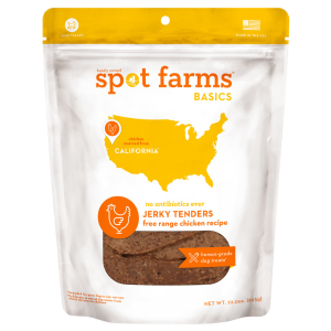 Spot Farms Basics Free Range Chicken Jerky Tenders Dog Treats - Mutts & Co.