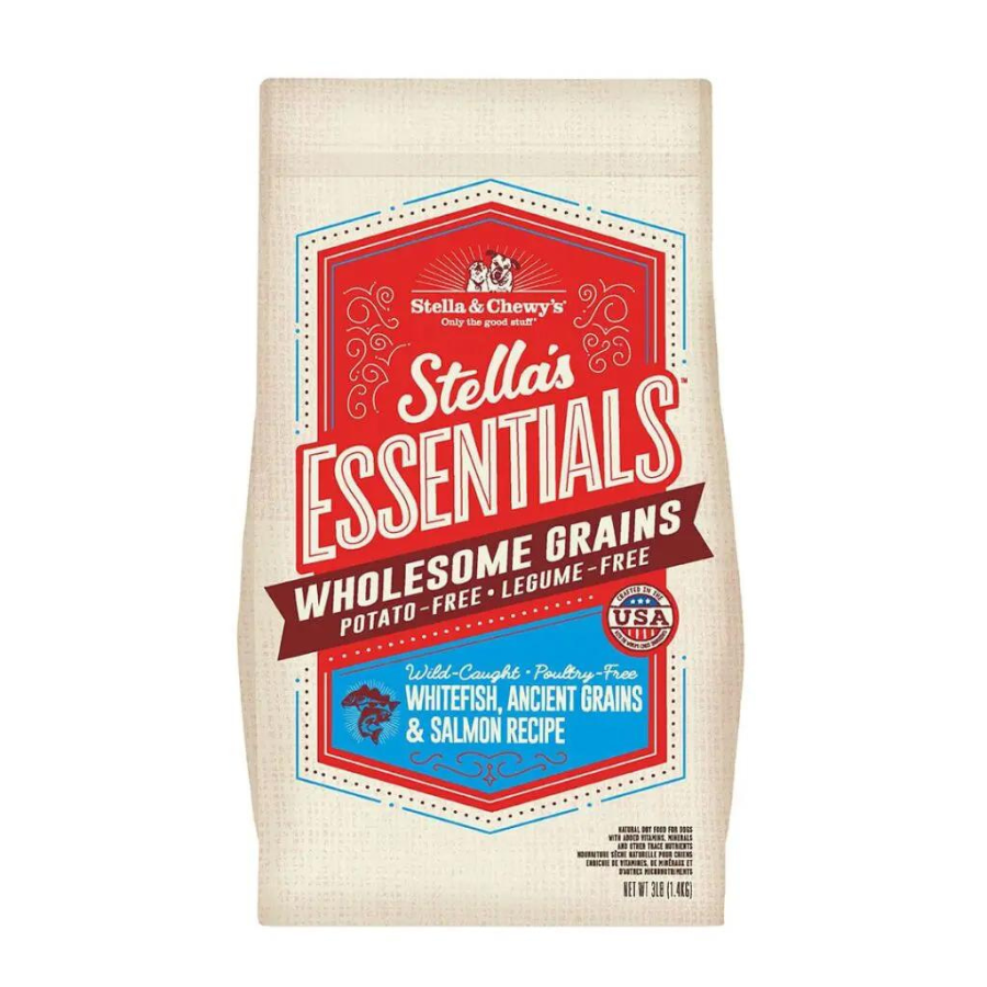 Stella & Chewy's Essentials Wild Caught Whitefish w/Salmon & Ancient Grains Recipe Dog Food - Mutts & Co.