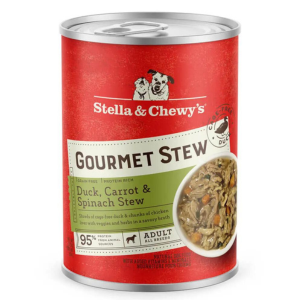 Stella & Chewy's Gourmet Stew Duck, Carrot & Spinach Dog Food 12.5 oz - Mutts & Co.