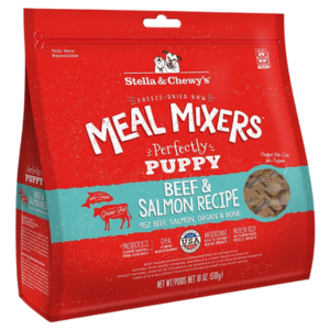 Stella & Chewy's Meal Mixers Puppy Beef & Salmon Freeze-Dried Dog Food Topper - Mutts & Co.