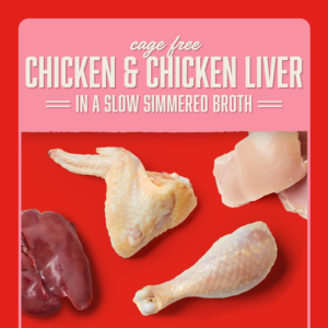 Stella & Chewy's Shredrs Chicken & Chicken Liver Dog Food 2.8 oz - Mutts & Co.