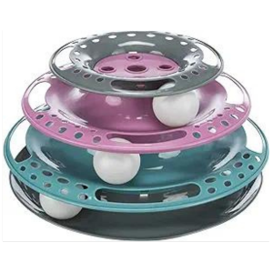 TRIXIE Activity Catch The Balls Circle Multi Track Cat Toy - Mutts & Co.
