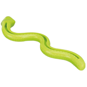 TRIXIE Snack Snake, Treat Activity Rubber Dog Toy - Mutts & Co.