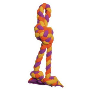 Tall Tails 15" Braided Fleece Tug Dog Toy