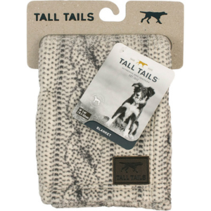 Tall Tails Cable Knit Blanket 30x40 - Mutts & Co.
