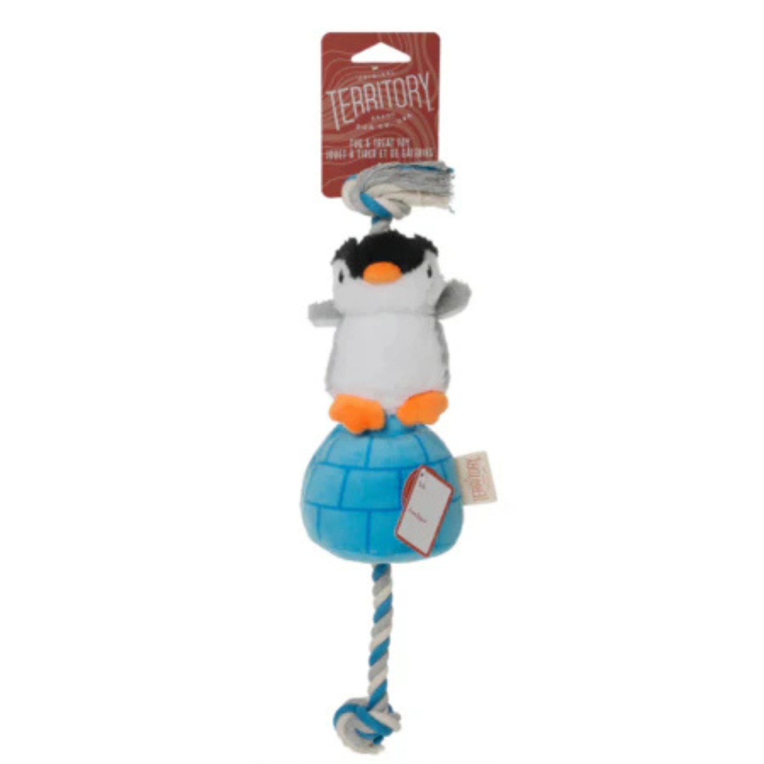 Territory Penguin Treat Tug Dog Toy Large