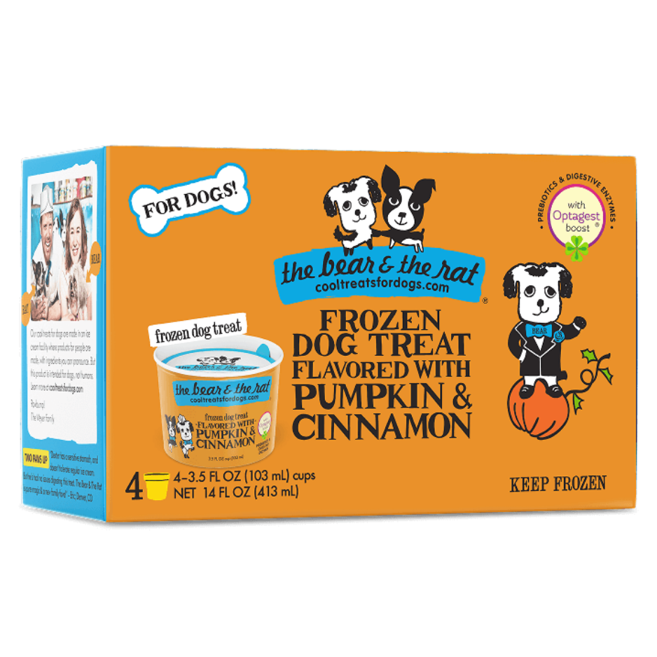 The Bear & The Rat Frozen Yogurt for Dogs 4pk